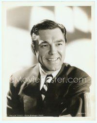 3s350 PHILLIP TERRY 8x10 still '40s close up smiling portrait wearing suit and tie!