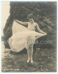 3s352 PHYLLIS HAVER deluxe 7.5x9.5 still '10s as barely dressed Mack Sennett Bathing Beauty!