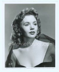 3s355 PIPER LAURIE 8x10 still '51 great head & shoulders portrait with enigmatic look!