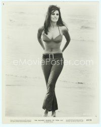3s364 RAQUEL WELCH 8x10 still '67 sexiest portrait on beach from The Biggest Bundle of Them All!