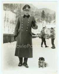 3s377 RICHARD BURTON 8x10.25 still '68 full-length in costume with dog from Where Eagles Dare!