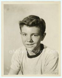 3s379 RICHARD EYER 8x10.25 still '60 portrait of the child star from Hell to Eternity!