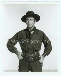 3s402 ROBERT TAYLOR deluxe 8x10 still '53 close up as outlaw from Ride Vaquero with hands on hips!