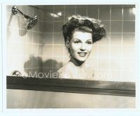 3s383 RITA HAYWORTH 8x10 still '41 close up naked in shower from You'll Never Get Rich!