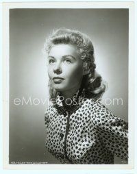 3s481 VERA ELLEN 8x10 still '40s head & shoulders portrait in cool polkadot dress!
