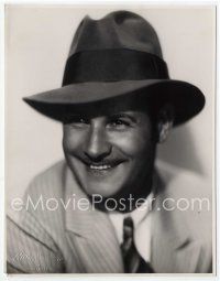 3s483 VICTOR VARCONI deluxe 7.75x10 still '20s great close smiling portrait by Preston Duncan!