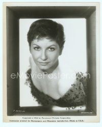 3s500 ZIZI JEANMAIRE 8x10 still '55 sexy close portrait of the French actress inside picture frame!