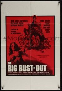 3t078 BIG BUST-OUT '72 Vonetta McGee, locked in a cage of wild desire!