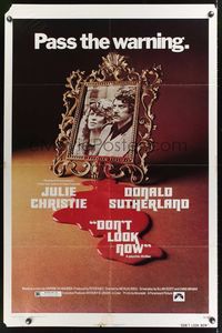 3t251 DON'T LOOK NOW 1sh '74 Nicolas Roeg directed, Julie Christie, Donald Sutherland
