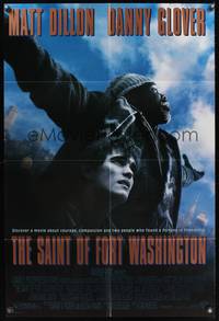 3t779 SAINT OF FORT WASHINGTON 1sh '93 great image of Danny Glover & Matt Dillon!