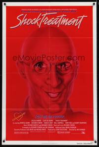3t803 SHOCK TREATMENT 1sh '81 Rocky Horror follow-up, great artwork of demented doctor!