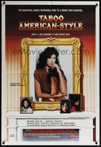 3t890 TABOO AMERICAN STYLE 4: THE EXCITING CONCLUSION video/theatrical 1sh '85 Raven