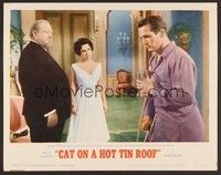 3v150 CAT ON A HOT TIN ROOF LC #2 R66 great image of Elizabeth Taylor, Paul Newman & Burl Ives!