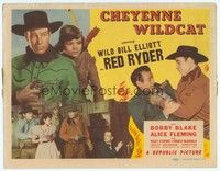 3v010 CHEYENNE WILDCAT TC '44 Bill Elliott as Red Ryder, Bobby Blake as Little Beaver!