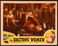 3v159 DALTONS' WOMEN LC #8 '50 Tom Neal fights with a guy in a crowded western barroom!