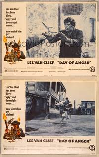 3v609 DAY OF ANGER 2 LCs '67 I giorni dell'ira, action images from spaghetti western!