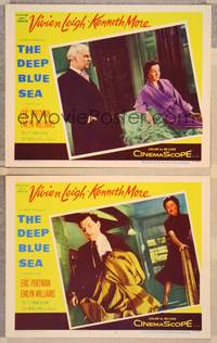 3v610 DEEP BLUE SEA 2 LCs '55 Kenneth More, Emlyn Williams, Anatole Litvak directed!