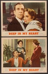 3v611 DEEP IN MY HEART 2 LCs '54 MGM's finest all-star musical, Jose Ferrer, Merle Oberon!