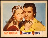 3v162 DIAMOND QUEEN LC #1 '53 sexy love-jewel jungle beauty Arlene Dahl & Fernando Lamas!