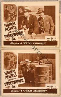 3v637 FEDERAL AGENTS VS UNDERWORLD INC 2 Chap4 LCs '48 serial, Kirk Alyn, Fatal Evidence!