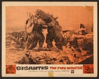 3v199 GIGANTIS THE FIRE MONSTER LC #6 '59 Godzilla & Angurus demolish city as they fight!