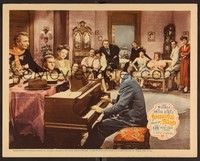 3v206 GREENWICH VILLAGE LC '44 many cast members watch Don Ameche play piano in New York City!