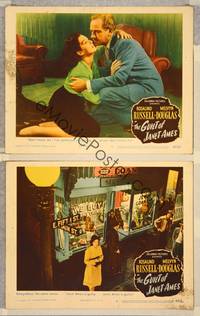 3v660 GUILT OF JANET AMES 2 LCs '47 Henry Levin directed, Melvyn Douglas & Rosalind Russell!
