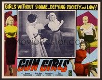 3v207 GUN GIRLS LC '57 sexy bad girls without shame defying society and law on the loose!
