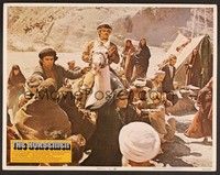 3v213 HORSEMEN LC #5 '71 directed by John Frankenheimer, Omar Sharif riding horse in crowd!
