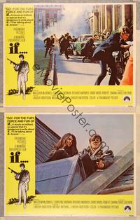 3v702 IF 2 LCs '69 introducing Malcolm McDowell, on roof with machine gun!