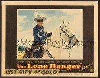 3v271 LONE RANGER LC #6 '56 great close portrait of masked Clayton Moore riding his horse Silver!