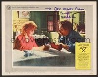 3v093 MADAME X signed LC #5 '66 by Burgess Meredith, who's pouring a drink for Lana Turner!