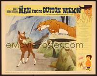 3v283 MAN FROM BUTTON WILLOW LC #2 '64 musical animated western, cute cartoon image!