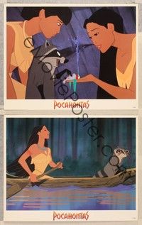 3v782 POCAHONTAS 2 LCs '95 Walt Disney, Native American Indians, great artwork!