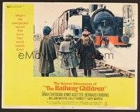 3v371 RAILWAY CHILDREN LC #1 '71 Jenny Agutter & her two friends wait by the train!