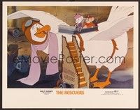 3v375 RESCUERS LC R83 Disney mouse detectives ride in sardine can on albatross!