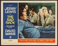 3v392 SAD SACK LC #7 '58 wacky cross-eyed Jerry Lewis in the Foreign Legion!