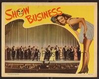 3v411 SHOW BUSINESS LC '44 Eddie Cantor, Constance Moore & top cast dancing on stage!