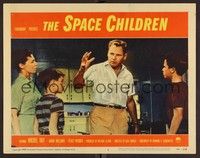 3v430 SPACE CHILDREN LC #3 '58 Michel Ray explaining to scared woman and children!