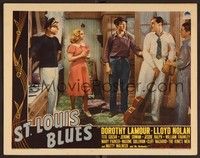 3v433 ST. LOUIS BLUES LC '39 Lloyd Nolan & Jessie Ralph watch man being taken away!