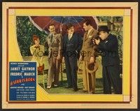 3v436 STAR IS BORN LC '37 Janet Gaynor, Fredric March, Adolphe Menjou, Lionel Stander