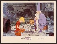 3v451 SWORD IN THE STONE LC R83 Disney's cartoon story of young King Arthur & Merlin the Wizard!