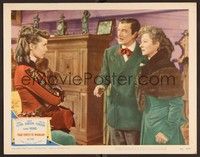 3v457 THAT FORSYTE WOMAN LC #2 '49 Greer Garson & Walter Pidgeon stare at pretty Janet Leigh!
