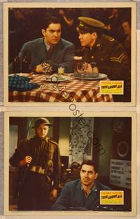 3v838 THIS ABOVE ALL 2 LCs '42 Tyrone Power in WWII, Anatole LItvak directed!