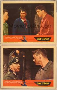 3v855 TRAIN 2 LCs '65 Burt Lancaster & Paul Scofield in WWII, directed by John Frankenheimer!