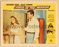 3v506 VOICE IN THE MIRROR LC #4 '58 alcoholic Richard Egan & long-suffering supportive sexy wife!