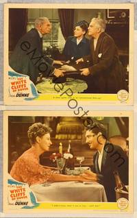 3v873 WHITE CLIFFS OF DOVER 2 LCs '44 Irene Dunne in the greatest love story of our time!