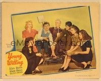 3v536 YOUNG & WILLING LC '43 pretty Susan Hayward & would-be actors fight with Eddie Bracken!!