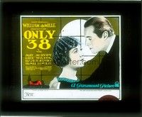 3w172 ONLY 38 glass slide '23 young widow Lois Wilson finds romance, which shocks her kids!