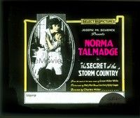 3w175 SECRET OF THE STORM COUNTRY glass slide '17 Norma Talmadge is promised to a rich man!